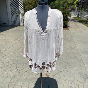 Gorgeous Boho Tunic with Delicate Cutout Detail